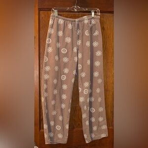 Life Is Good: Flannel Pajama Pants, Drawstring Waist, Size: Medium